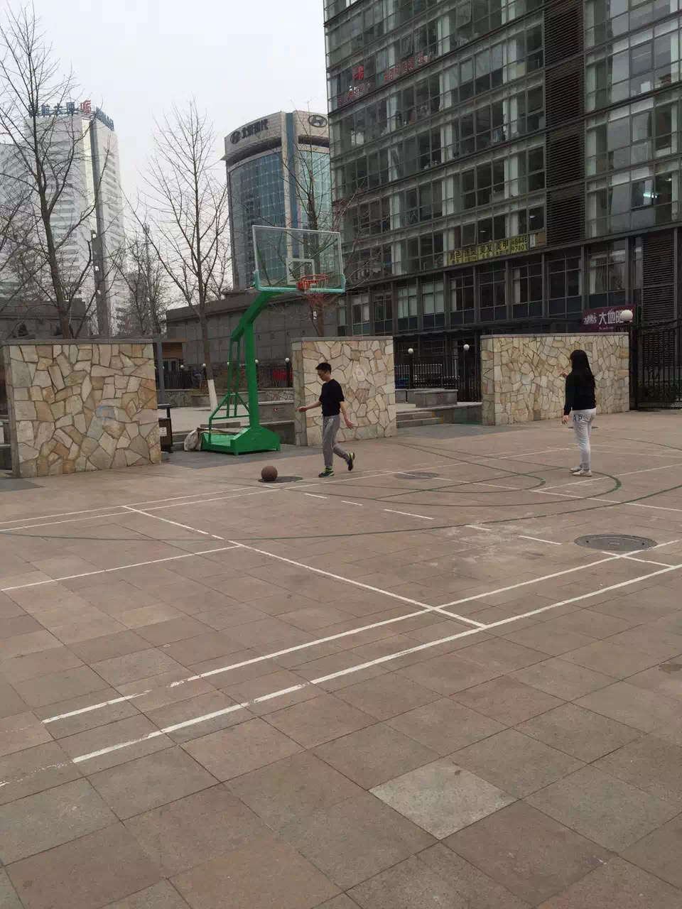 北京市内のバスケットコートの画像①